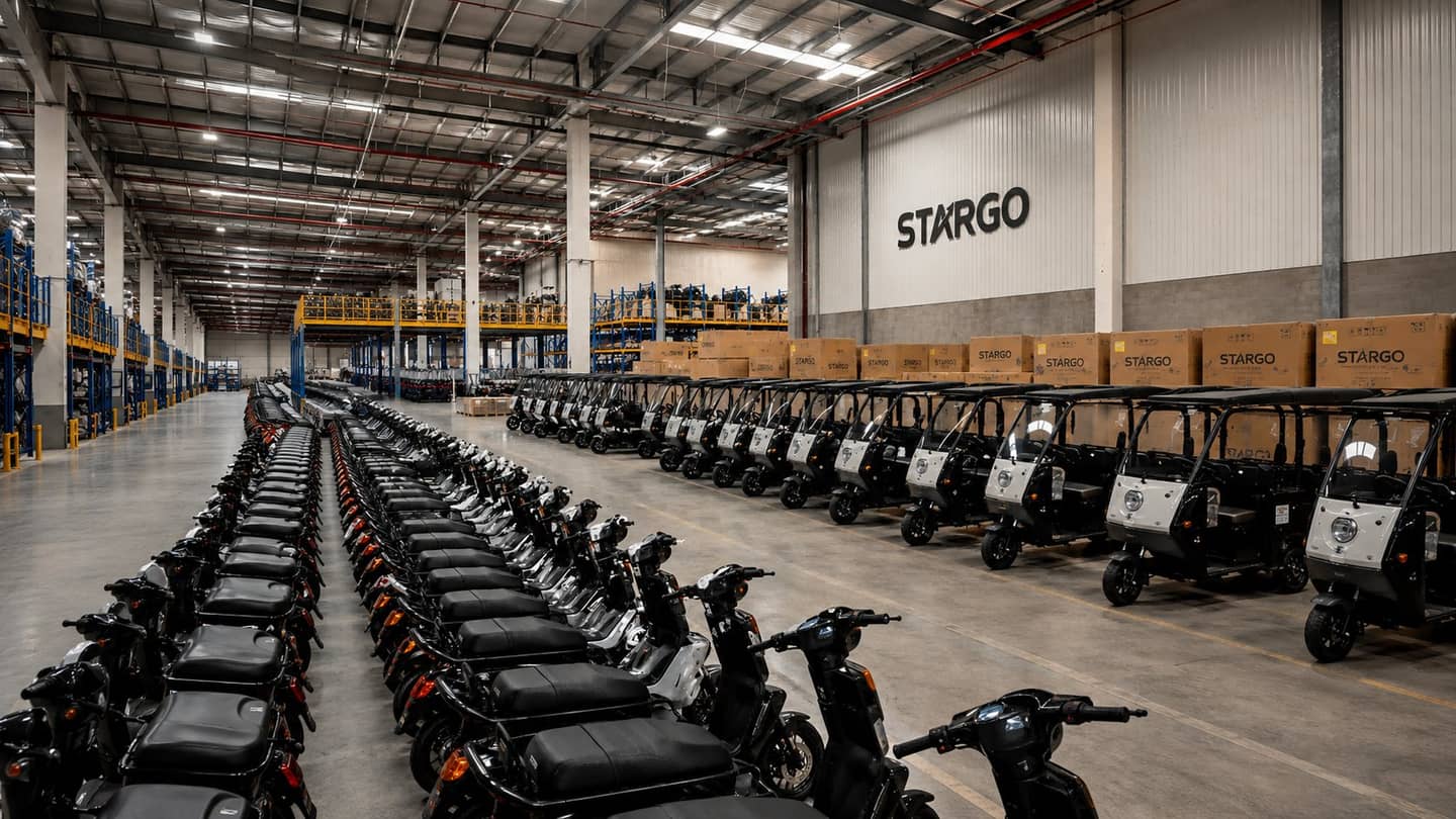 STARGO finished-goods warehouse